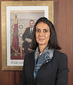 Mme. Nadia Fettah Alaoui