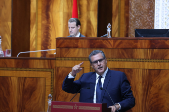 رئيس الحكومة، السيد عزيز أخنوش، يحل بمجلس النواب في جلسة عمومية شهرية للإجابة عن الأسئلة المتعلقة بالسياسة العامة (24 أكتوبر 2022)