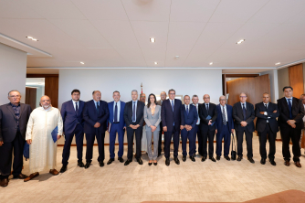 The Head of Government chairs the signing of the framework agreement related to the program to reduce the impact of rainfall shortages