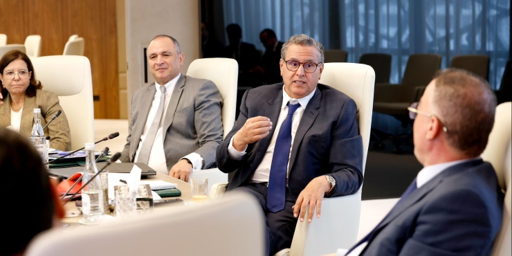 السيد رئيس الحكومة يترأس اجتماعا خصص لتدارس خارطة طريق التجارة الخارجية 2025-2027