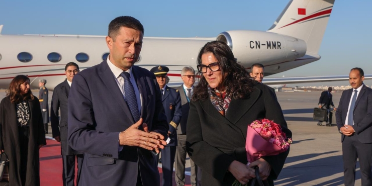 السيدة فاطمة الزهراء المنصوري تحل بموسكو لتمثيل جلالة الملك في أشغال القمة الروسية الإفريقية الثالثة
