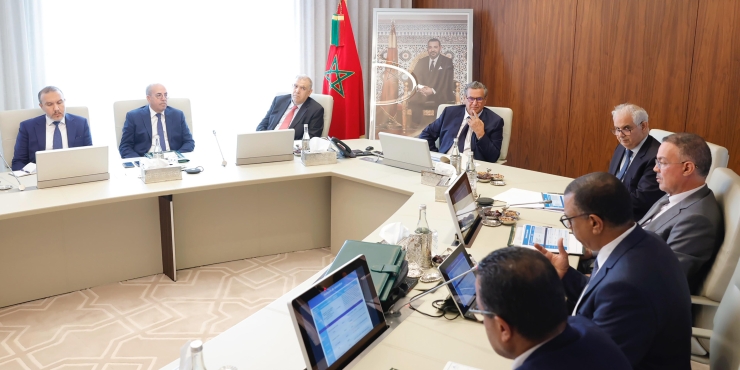 السيد رئيس الحكومة يترأس اجتماعا للجنة قيادة البرنامج الوطني للتزويد بالماء الشروب ومياه ‏السقي 2020-2027