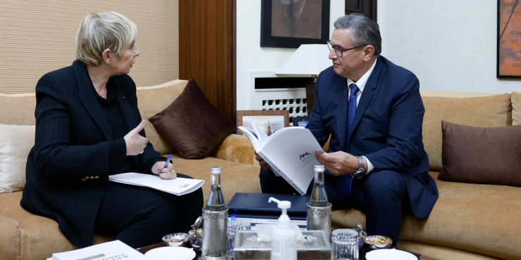 السيد رئيس الحكومة يستقبل رئيسة الهيئة المغربية لسوق الرساميل
