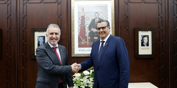 Le Chef du gouvernement s’entretient avec le Président du gouvernement des Iles Canaries