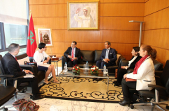 رئيس الحكومة يتباحث مع مساعدة الأمين العام لمنظمة الأمم المتحدة للشؤون الإنسانية