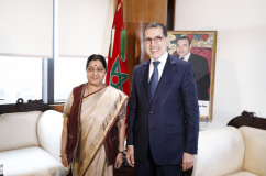 Le Chef du gouvernement reçoit la ministre indienne des Affaires Etrangères
