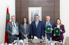 The Head of Government presides over the signing ceremony of an agreement for the implementation of the program to strengthen the enrollment and graduation of digital students in Moroccan public universities