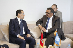 رئيس الحكومة يستقبل المدير العام لمنظمة الصحة العالمية