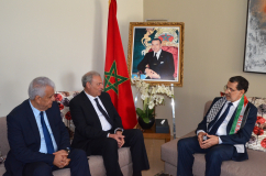 Le Chef du gouvernement reçoit le vice-Premier ministre palestinien