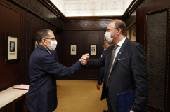 Le Chef du gouvernement reçoit le président de l’Assemblée parlementaire du Conseil de l’Europe (APCE).