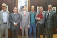 رئيس الحكومة الدكتور سعد الدين العثماني يستقبل وفدا عن المنتدى المغربي للحقيقة والانصاف