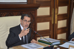 رئيس الحكومة السيد سعد الدين العثامني رئيس الحكومة خلال اجتماع مجلس الحكومة ليوم 2 غشت 2018