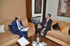  رئيس الحكومة يستقبل رئيس هيئة مراقبة التأمينات والاحتياط الاجتماعي لتقديم التقرير السنوي للهيئة