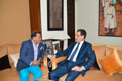   السيد رئيس الحكومة يستقبل السيد المهدي قطبي رئيس المؤسسة الوطنية للمتاحف  بالمغرب 