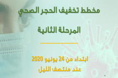 تدابير وإجراءات المرحلة الثانية من مخطط تخفيف الجر الصحي 