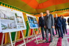 SM le Roi lance à Rabat la construction du nouvel hôpital «Ibn Sina», un projet futuriste de plus de mille lits, qui viendra renforcer l'offre sanitaire du Royaume