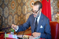 جلالة الملك يترأس مجلسا وزاريا