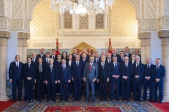 His Majesty the King Receives Head of Government, Members of Government in New Form after Restructuring