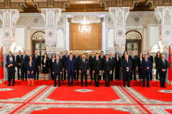 SM le Roi Mohammed VI, accompagné du Prince héritier Moulay El Hassan et du Prince Moulay Rachid, préside la cérémonie de nomination des membres du nouveau gouvernement 