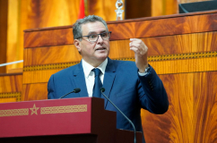 جواب رئيس الحكومة السيد عزيز أخنوش على أسئلة السيدات والسادة النواب المتعلقة بالسؤال المحوري: "السياسة المائية بالمغرب"