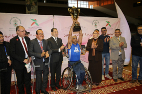 المباراة النهائية لكأس العرش للألعاب الجماعية للأشخاص في وضعية إعاقة