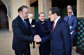 Le Chef du gouvernement  reçoit le Vice-Premier ministre  de la République de Serbie