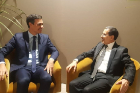 رئيس الحكومة يستقبل رئيس الحكومة الإسباني السيد بيدرو سانشيز