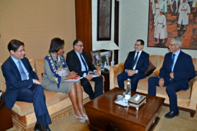 M. El Otmani reçoit le vice président de la Banque Mondiale pour la région MENA
