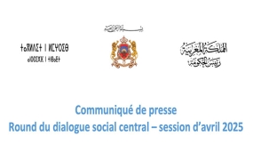 Round du dialogue social central – session d’avril 2025 (Communiqué de presse)