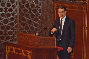 رئيس الحكومة السيد سعد الدين العثماني، في معرض جوابه على سؤال محوري حول "اتفاقيات التبادل الحر وأثرها على الميزان التجاري وتنافسية المقاولات الصغرى والمتوسطة " خلال الجلسة الشهرية المتعلقة بالسياسة العامة بمجلس المستشارين يوم الثلاثاء 19 يونيو 2018