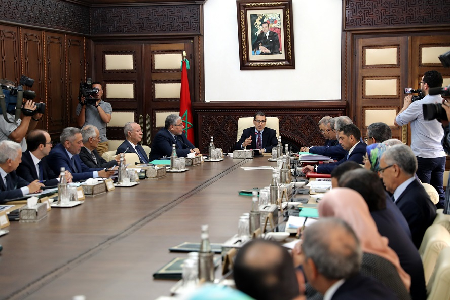 تقرير عن أشغال اجتماع مجلس الحكومة 5 شتنبر 2019 رئيس الحكومة ـ المملكة المغربية